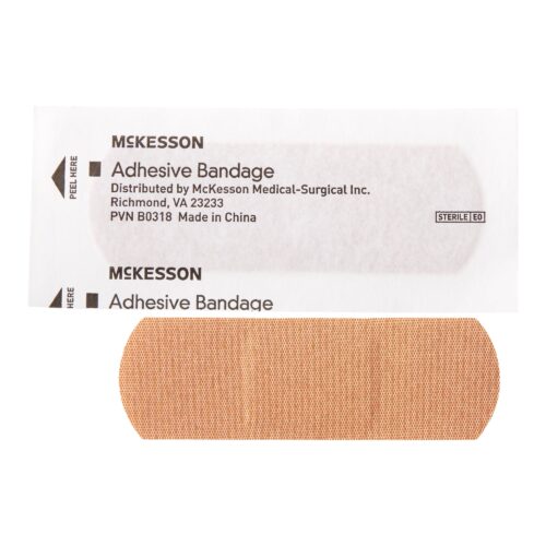 Adhesive Strip McKesson Fabric Rectangle Tan Sterile - Image 18