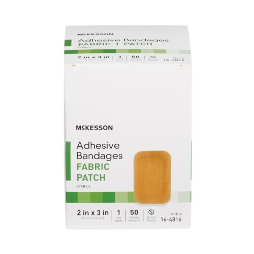 Adhesive Strip McKesson Fabric Rectangle Tan Sterile - Image 9