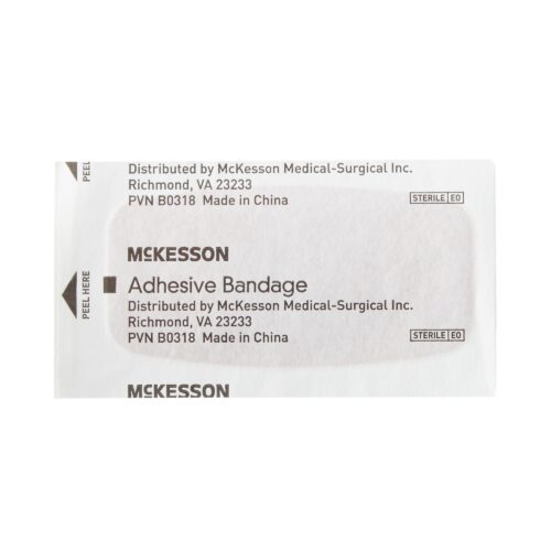 Adhesive Strip McKesson Fabric Rectangle Tan Sterile - Image 5