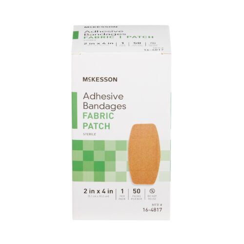 Adhesive Strip McKesson Fabric Rectangle Tan Sterile - Image 3