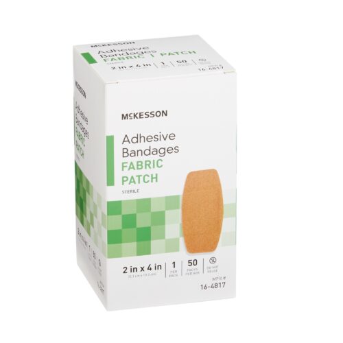Adhesive Strip McKesson Fabric Rectangle Tan Sterile - Image 2