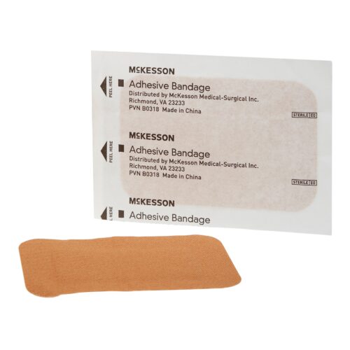 Adhesive Strip McKesson Fabric Rectangle Tan Sterile - Image 12