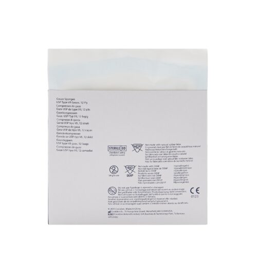 Gauze Sponge Curity™ 4 X 4 Inch 12-Ply Sterile 2 per Pack - Image 2