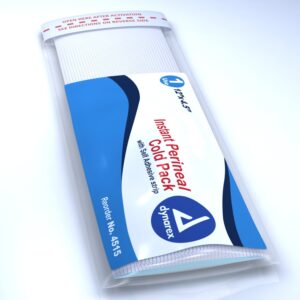 Perineal Instant Cold Pack w/ Self Adhesive Strip- 4 1/2" x 12"