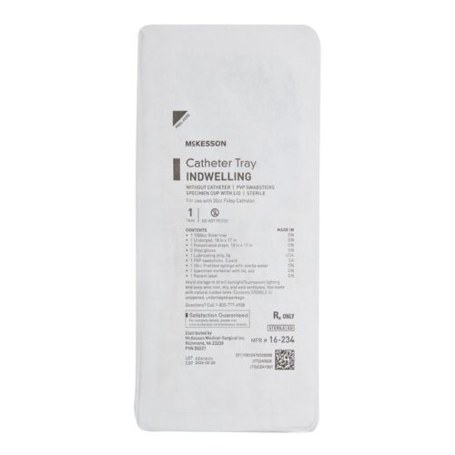 Indwelling Catheter Tray McKesson Foley Without Catheter Without Balloon - Image 2