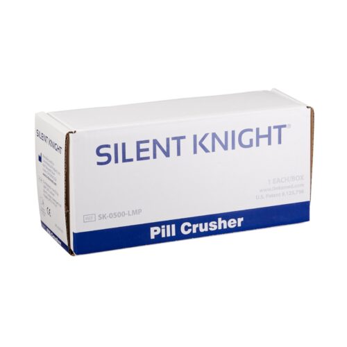 Pill Crusher Silent Knight® Hand Operated Blue / White - Image 5