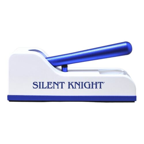 Pill Crusher Silent Knight® Hand Operated Blue / White - Image 3