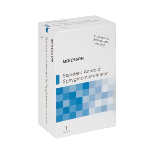 Reusable Aneroid / Stethoscope Set McKesson Brand 23 to 33 cm Adult Cuff Single Head - Image 3
