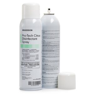 McKesson Pro-Tech Surface Disinfectant Cleaner Alcohol Based Aerosol Spray Liquid 16 oz. Can Citrus