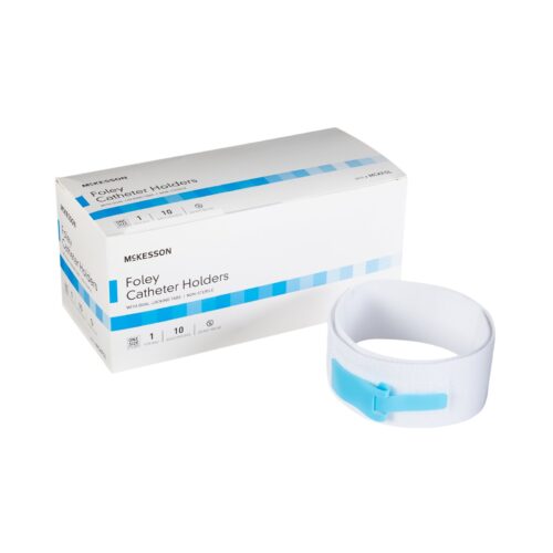 Leg Strap McKesson 2 X 24 Inch Length, Dual-Locking Tabs, Stretch Material, Hook and Loop Closure, N