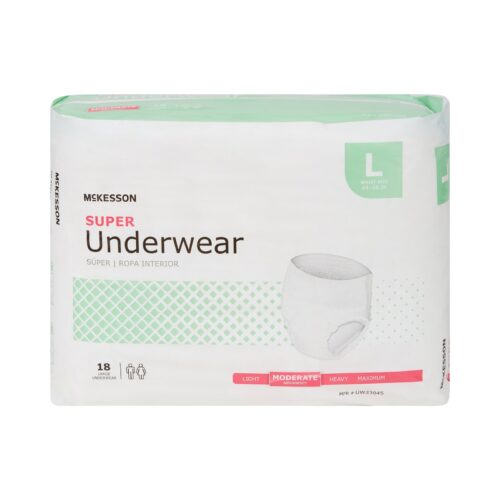Unisex Adult Absorbent Underwear McKesson Pull On Large - Image 3