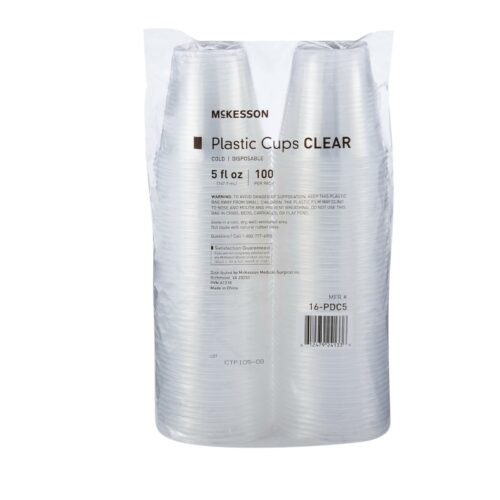 Drinking Cup McKesson Clear Polypropylene Disposable - Image 8