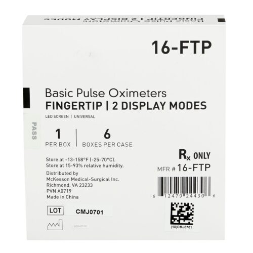 Fingertip Pulse Oximeter McKesson Adult - Image 4