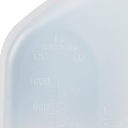 Male Urinal McKesson 1 Quart / 1000 mL With Closure Single Patient Use - Image 2