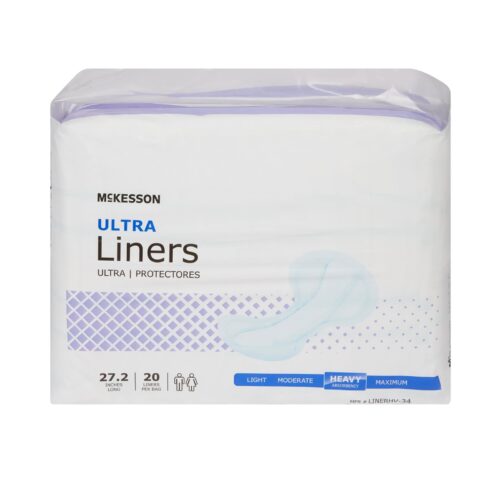 McKesson Ultra Liners  27-1/5 Inch Length Heavy Absorbency Polymer Core - Image 4