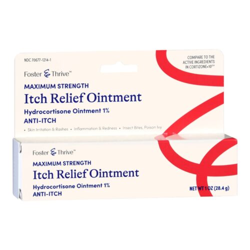 Itch Relief Foster & Thrive® 1% Strength Cream 1 oz. Tube