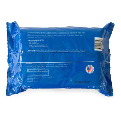 Personal Cleansing Wipe McKesson Soft Pack Scented 96 Count - Image 3