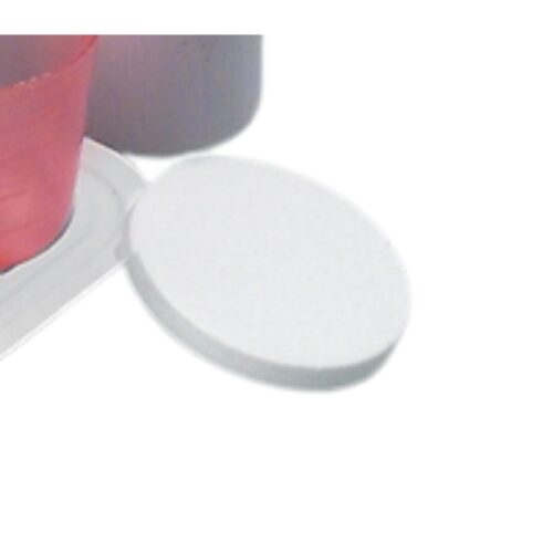 Medicine Cup Lid Health Care Logistics Inc. White Disposable
