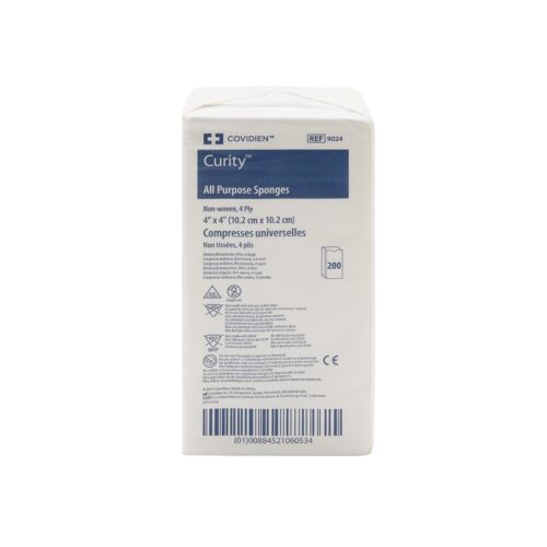 Nonwoven Sponge Curity™ 4 X 4 Inch 4-Ply NonSterile 200 per Pack - Image 3