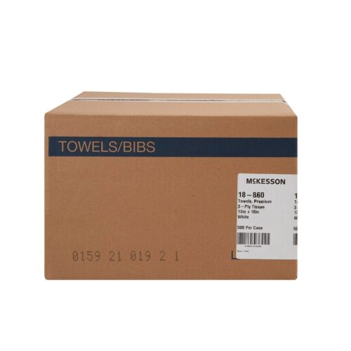 Procedure Towel McKesson 13 W X 18 L Inch White NonSterile - Image 3