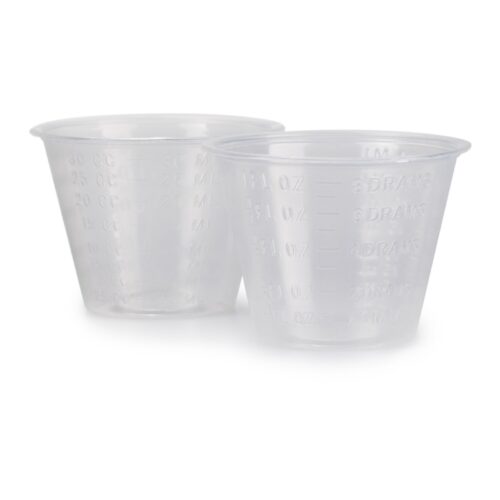 Medicine Cup McKesson 1 oz. Clear Plastic Disposable NonSterile - Image 3