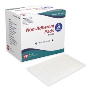Non-Adherent Dressing Dynarex® 3 X 4 Inch Sterile 100 per Pack