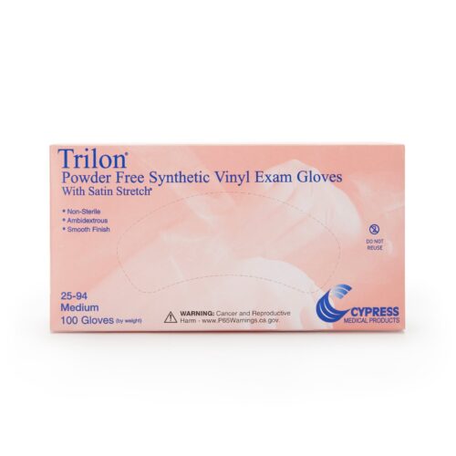 Exam Glove Trilon® Medium NonSterile Vinyl Standard