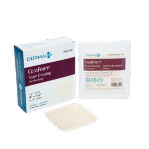CuraFoam - Foam Dressing- 4" x 4.25"