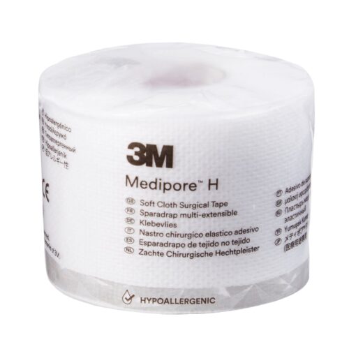 Perforated Medical Tape 3M™ Medipore™ H White Soft Cloth NonSterile - Image 7