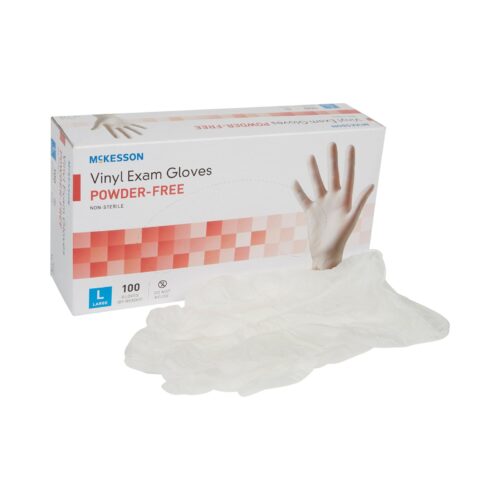 Exam Glove McKesson NonSterile Vinyl Standard