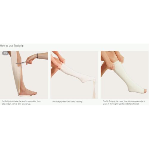 Elastic Tubular Support Bandage Tubigrip® 3-1/2 Inch X 1 Yard - Image 2