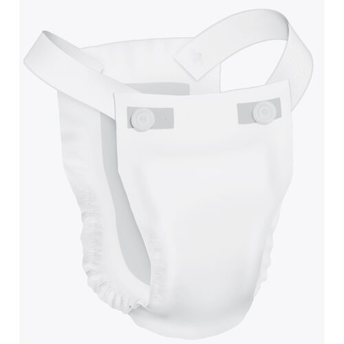 Unisex Adult Incontinence Belted Undergarment Prevail® Belted Shields One Size - Image 2