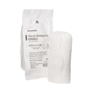 Fluff Bandage Roll McKesson 4-0.5 Inch X 4- 1-10 Yard 6-Ply Sterile