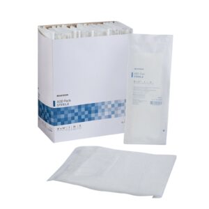 McKesson-Abdominal Pad  8 X 10 Inch Rectangle Sterile 1 per Pack