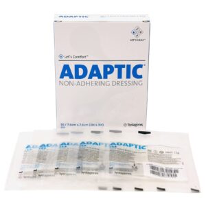 Oil Emulsion Impregnated Dressing 3M™ Adaptic™ Square 3 X 3 Inch Sterile