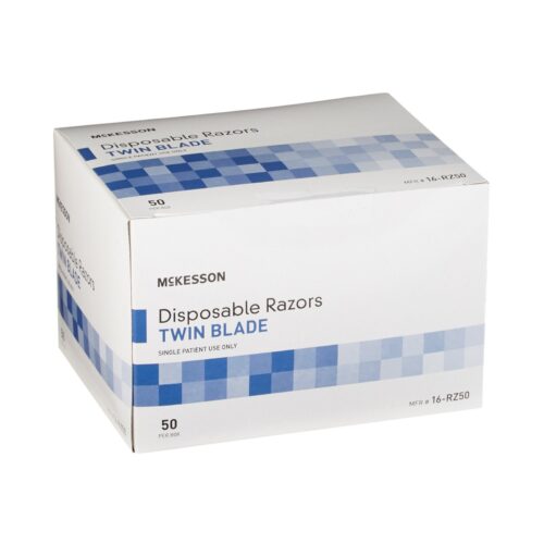 Personal Razor McKesson Single Edge Twin Blade NonSterile Disposable - Image 6