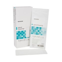 Island Dressing McKesson 4 X 10 Inch Rectangle Sterile