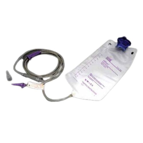 AmSure EnFit Enteral Gravity Bag Set 1200cc w/ "Transition" Connector