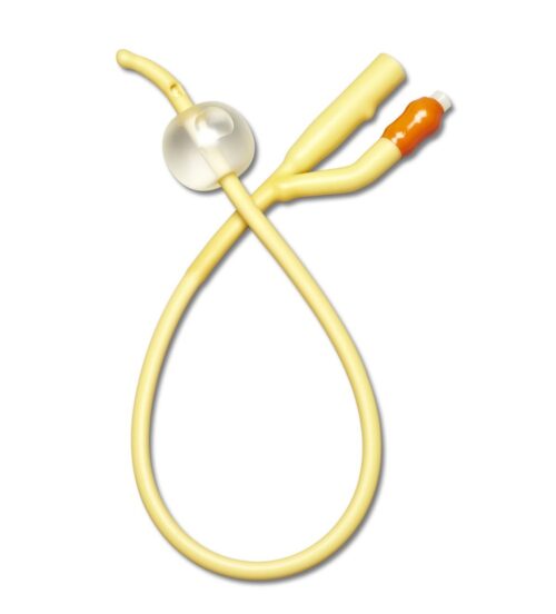 Foley Catheter Medline 2-Way Firm Tip 10 cc Balloon 16 Fr. Silicone