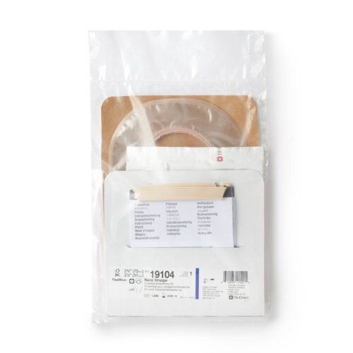 Ileostomy / Colostomy Pouch New Image™ Two-Piece System 12 Inch Length Flat, Trim to Fit 2-1/4 Inch - Image 5