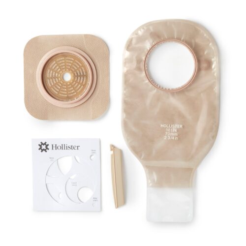 Ileostomy / Colostomy Pouch New Image™ Two-Piece System 12 Inch Length Flat, Trim to Fit 2-1/4 Inch - Image 6