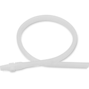 Extension Tubing with Connector Hollister 18 Inch L, 11/32 Inch ID, Oval, Thermoplastic Elastomer, K