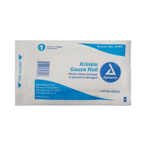 Fluff Bandage Roll Dynarex® 4-1/2 Inch X 4-1/10 Yard 6-Ply Sterile 1 per Pouch - Image 3