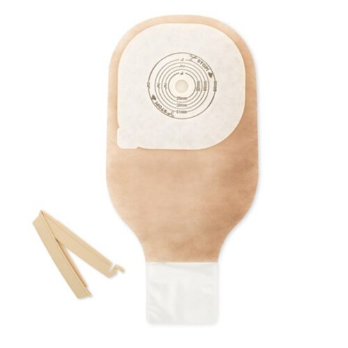 Colostomy Pouch Premier™ One-Piece System 12 Inch Length Trim To Fit Drainable - Image 3