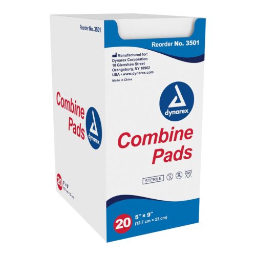 Abdominal Pad Dynarex® 5 X 9 Inch Sterile 1 per Pouch - Image 4