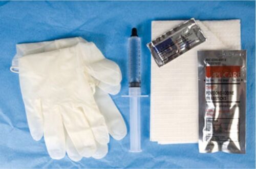 Catheter Insertion Tray AMSure® Foley Without Catheter Without Balloon Without Catheter