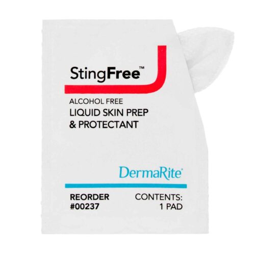 Skin Barrier Wipe StingFree™ Alcohol-Free Liquid Skin Prep & Shield - Image 3