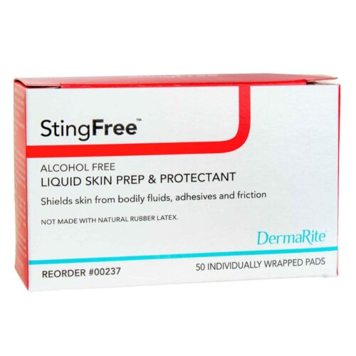 Skin Barrier Wipe StingFree™ Alcohol-Free Liquid Skin Prep & Shield - Image 2