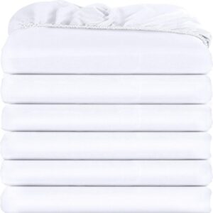 Utopia Bedding Full Fitted Sheets - Bulk Pack of 6 Bottom Sheets