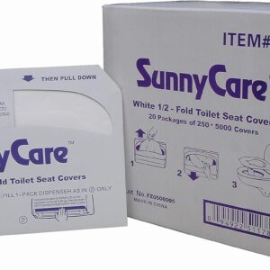 SunnyCare Premium Toilet Seat Covers